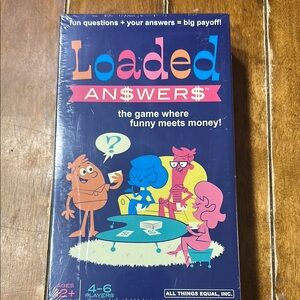 LOADED AN$WER$ Multiplayer Game for Social Gatherings ages 12 plus